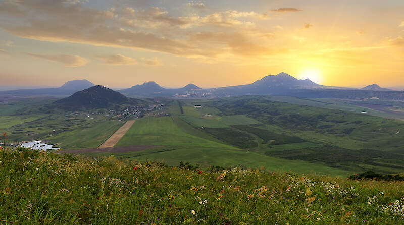 Stavropol Territory. Caucasian Mineral Waters.